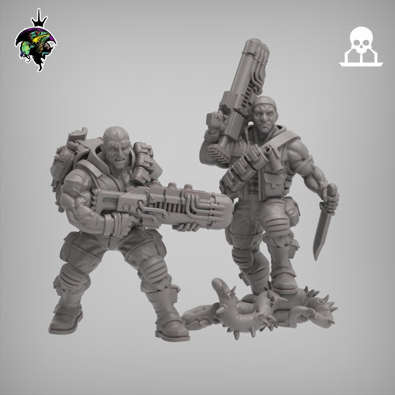 SpaceNam PlasRifle Team x2 - Reptilian Overlords (Custom Order) - product image 5 of 5