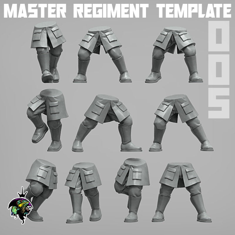 MRT - Legs Set - Reptilian Overlords (Custom Order)