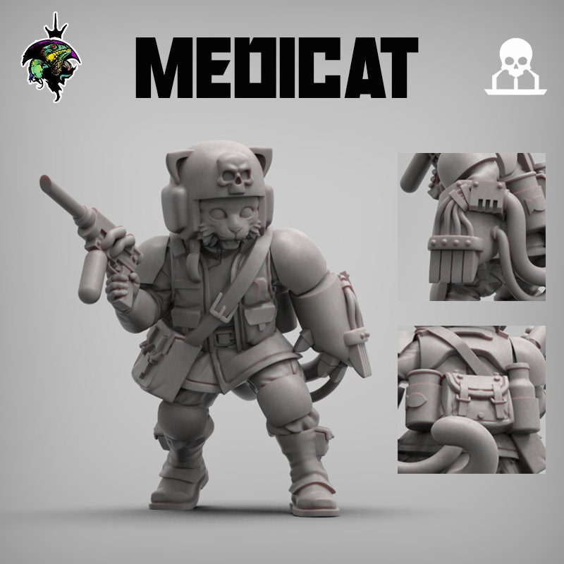 MRT MediCat - Reptilian Overlords (Custom Order) - product image