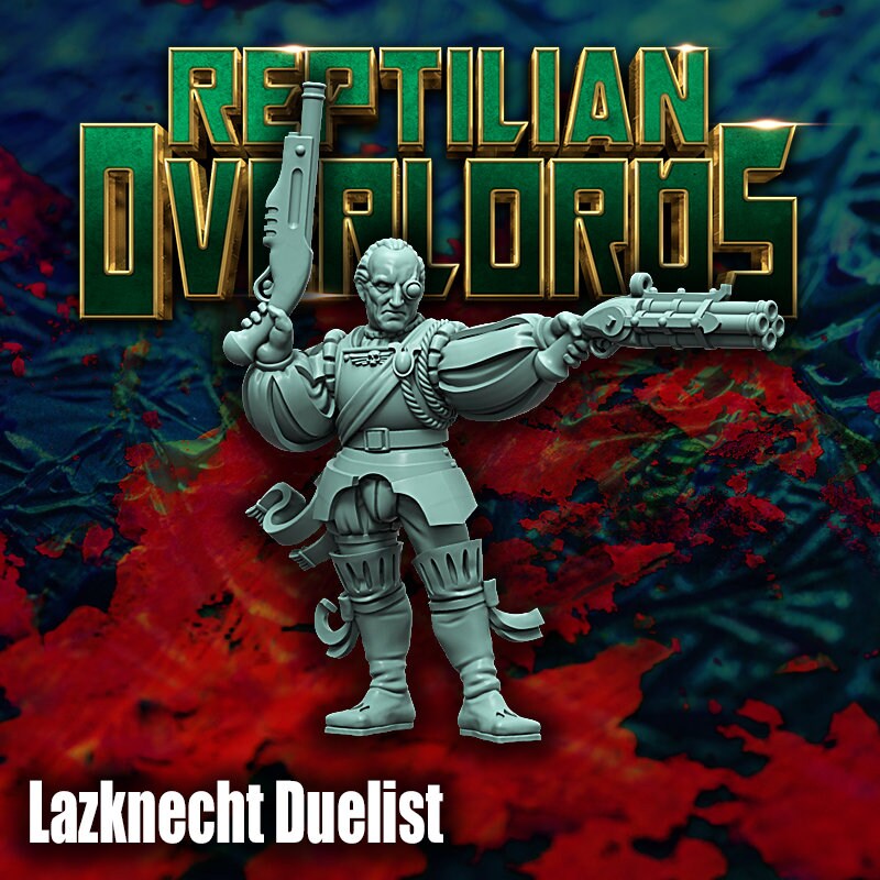 Lazknecht Duelist - Reptilian Overlords (Custom Order)