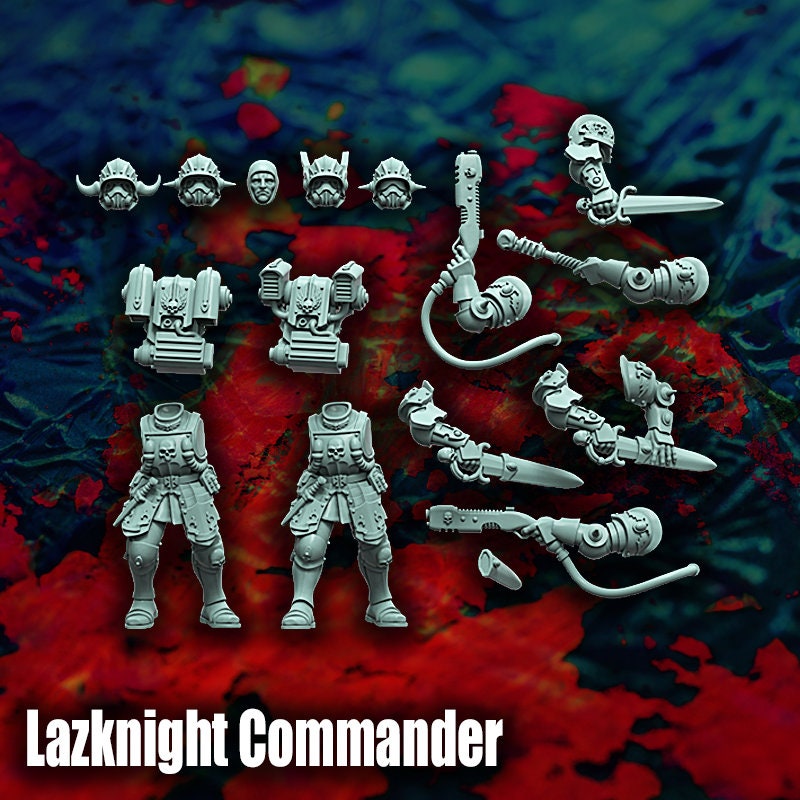 LazKnight Commander - Reptilian Overlords (Custom Order)