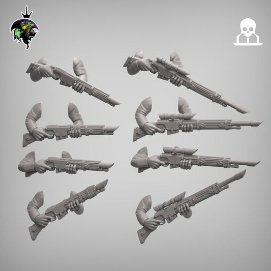 Sci-Fi Mercenaries and Militia EXPANSION set - Reptilian Overlords (Custom Order) - product image 2 of 7