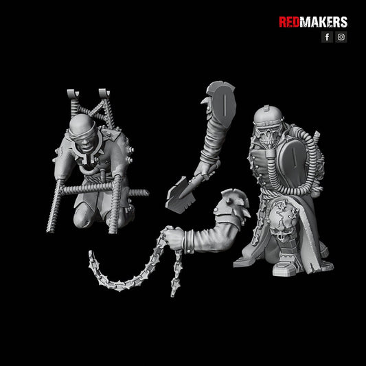 Red Makers Renegade Death Squad Heavy Weapon Teams x3 - Heretics (Custom Order) - product image 2 of 10