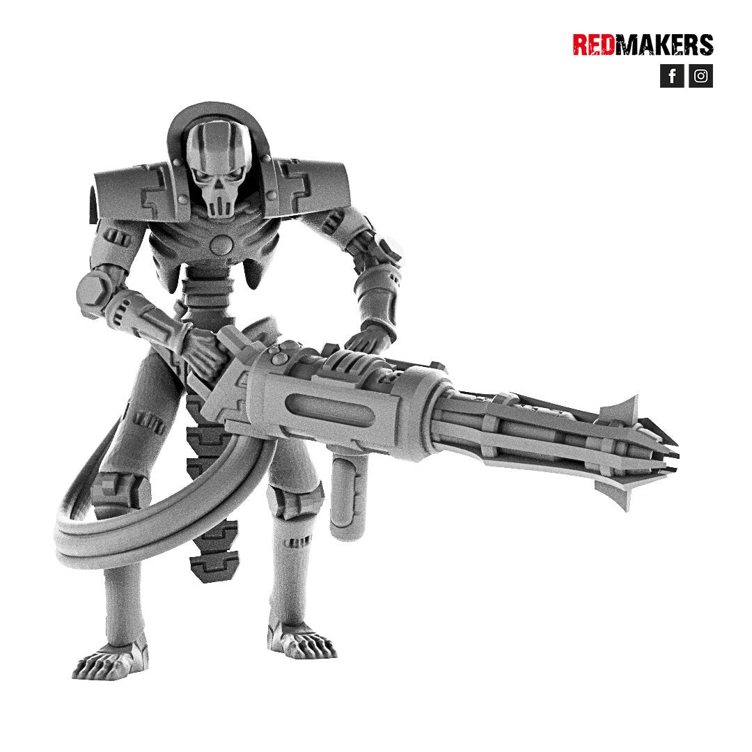Red Makers Immortal Robots - Tomb World x5 (Custom Order) - product image 8 of 8