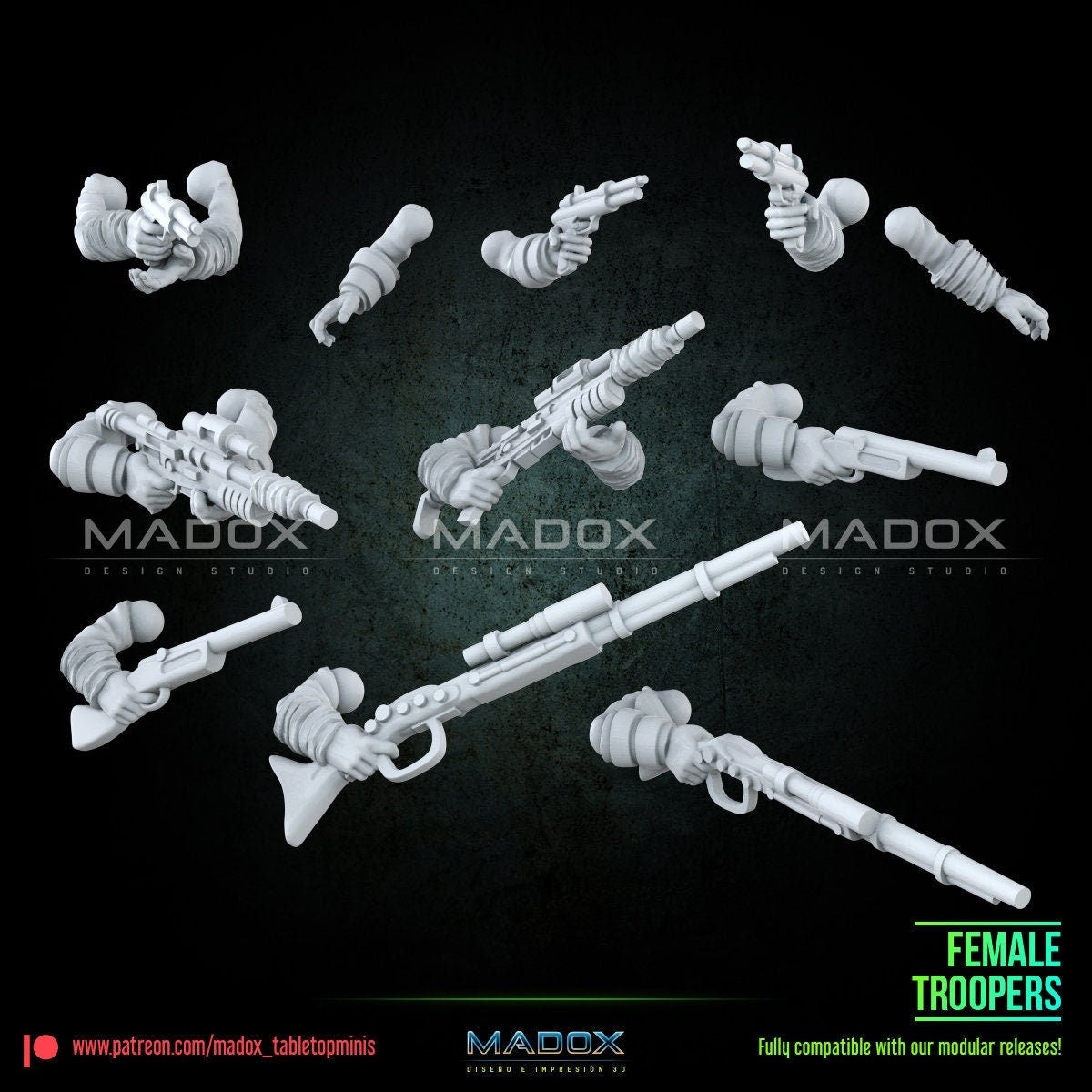 Legion Freeville Fighters (Custom Order) - product image 5 of 5