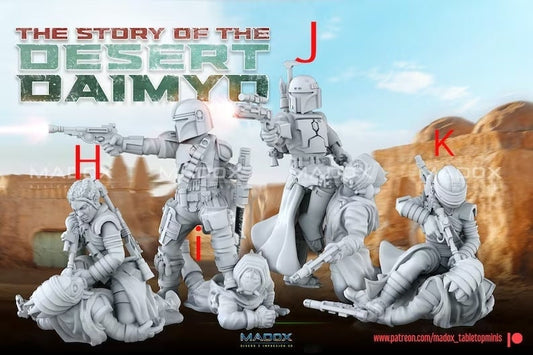 Legion Desert Daimyo Collection (Custom Order) - product image 2 of 2