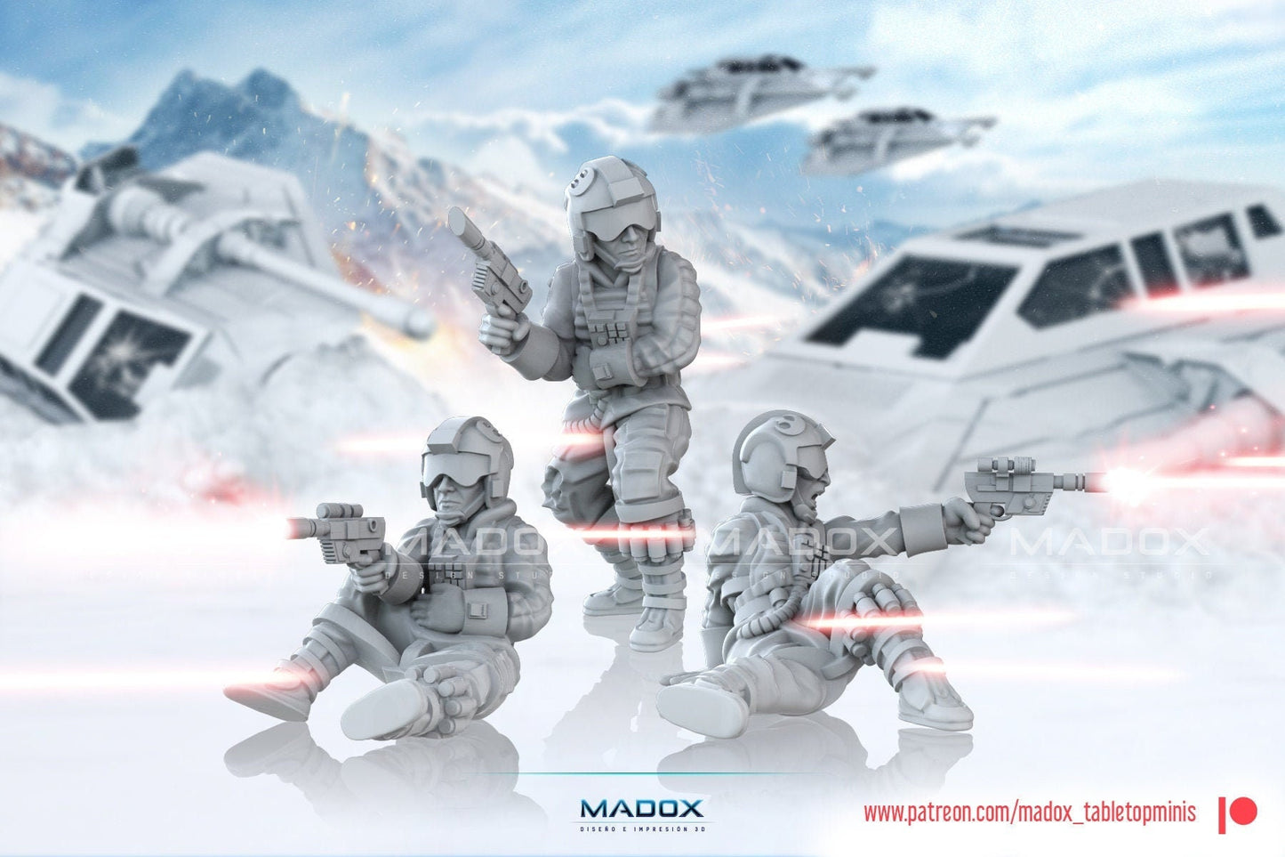 Legion Winter Air Speeder (Custom Order) - product image 5 of 5
