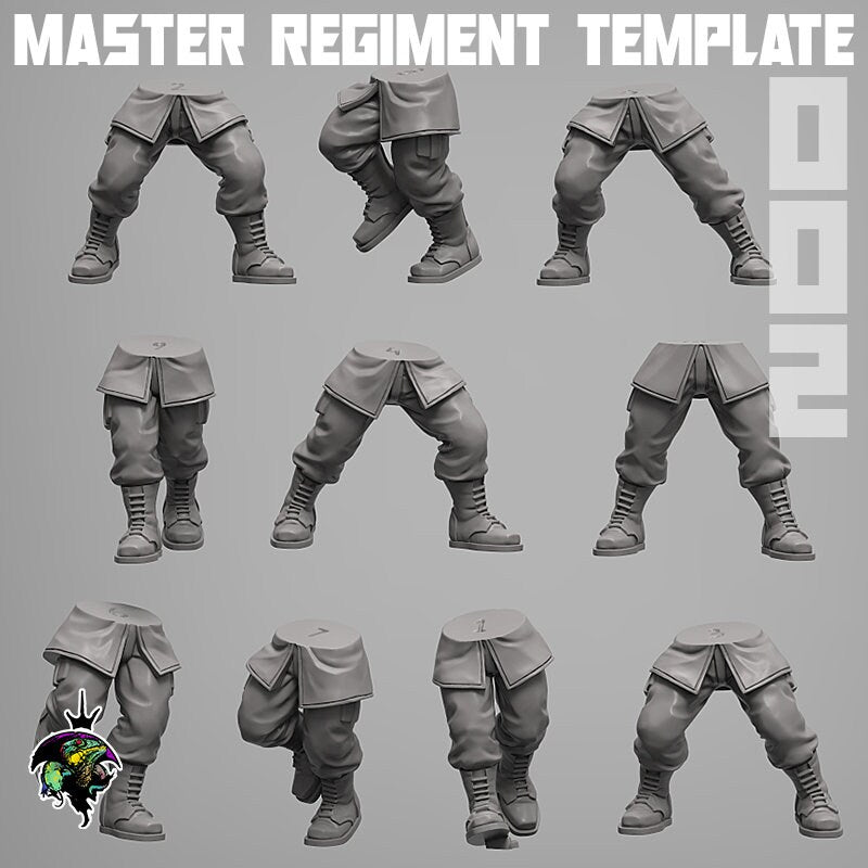 MRT - Legs Set - Reptilian Overlords (Custom Order)