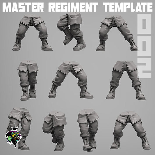 MRT Legs Set 001 - Reptilian Overlords (Custom Order) - product image 2 of 4