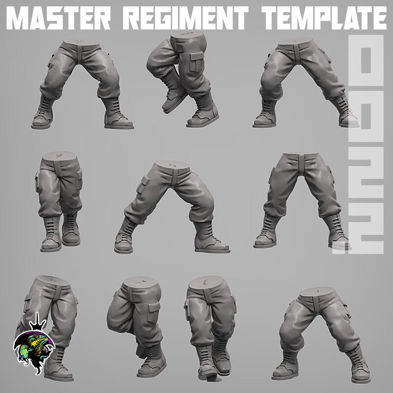 MRT - Legs Set - Reptilian Overlords (Custom Order)