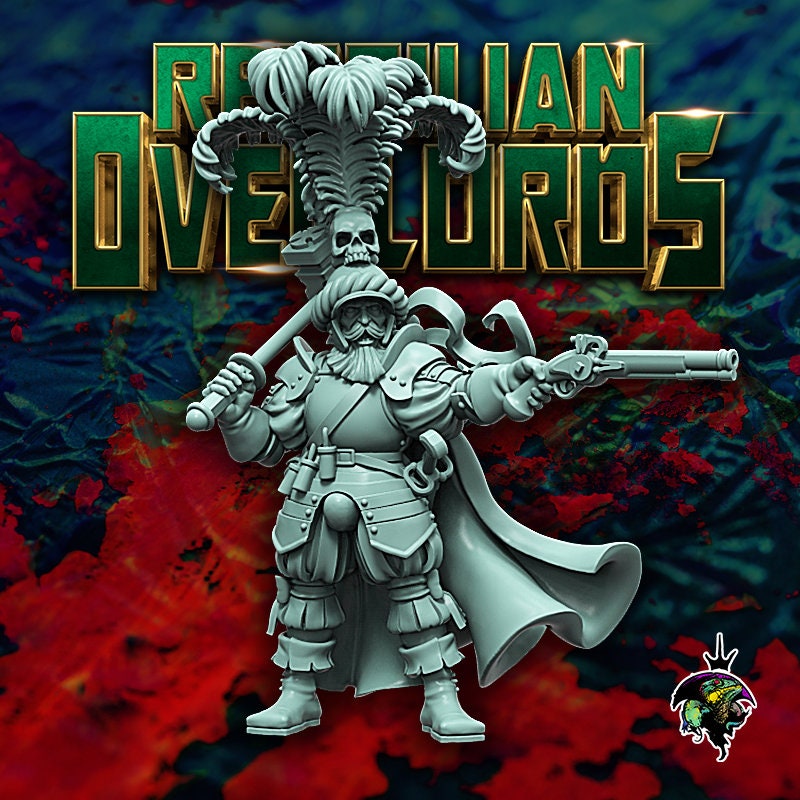 HRE - Landsknecht Captain - Reptilian Overlords (Custom Order)