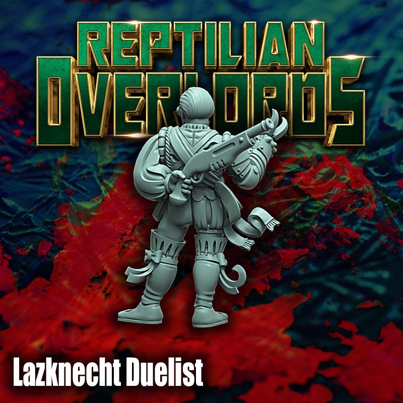 Lazknecht Duelist - Reptilian Overlords (Custom Order)