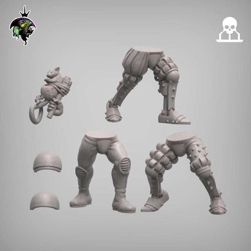 Sci-Fi - Mercenaries and Militia EXPANSION set - Reptilian Overlords (Custom Order)