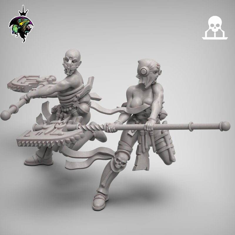 Choppy Zealots Squad x10 - Reptilian Overlords (Custom Order)