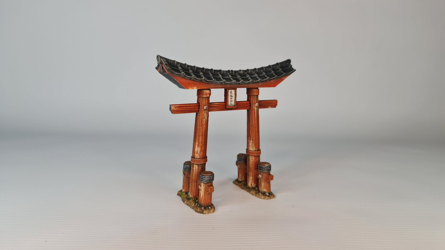 Nippon Saga - Wood Torii - Wargaming Terrain 28mm -(Custom Order)