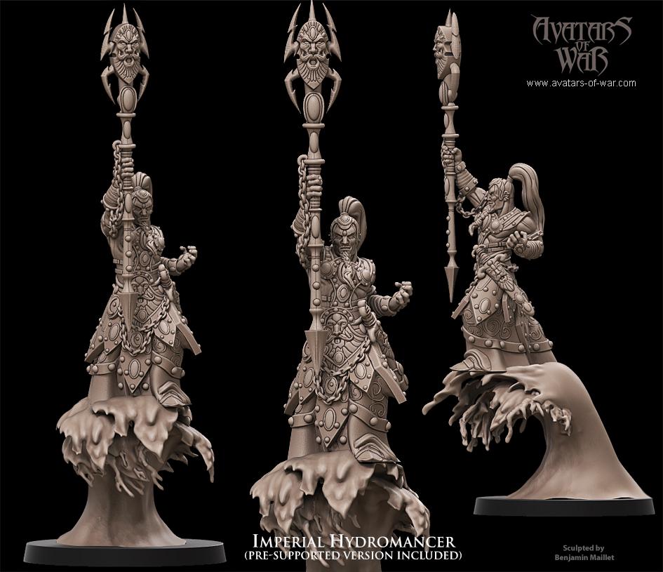 Avatars of War Imperial Hydromancer - Fantasy / D&D (Custom Order) - product image