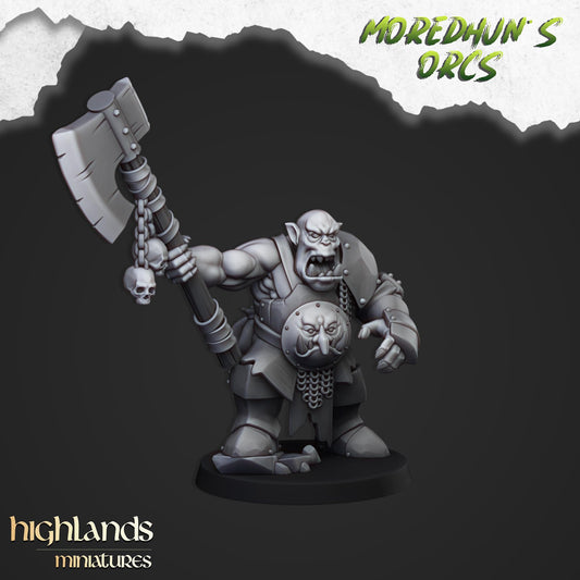 Highland Miniatures - Borgok Skullcrusher - Fantasy / D&D (Custom Order)