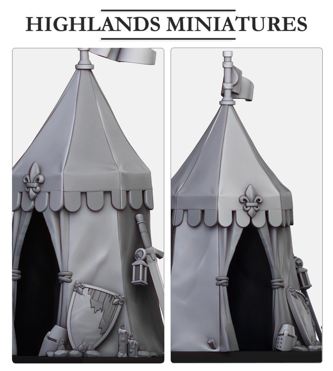 Highland Miniatures - Gallia Fillers - Fantasy / D&D (Custom Order)