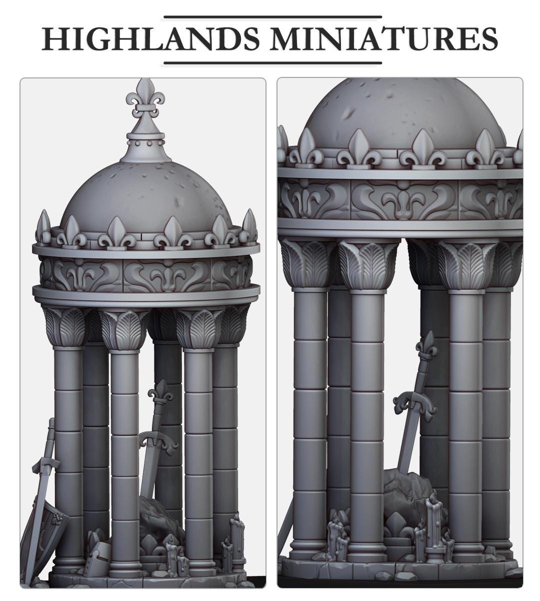 Highland Miniatures - Gallia Fillers - Fantasy / D&D (Custom Order)