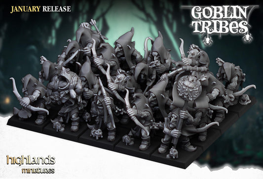 Highland Miniatures Swamp Goblin with Bows - Fantasy / D&D (Custom Order) - product image 2 of 2