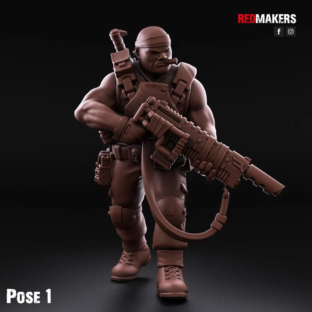 Red Makers - Jungle Fighters Squad x10 (Custom Order)