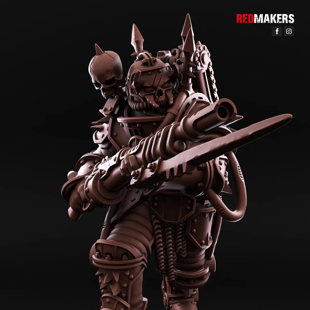 Red Makers - Renegade Solar Guard x10 - Heretics (Custom Order)