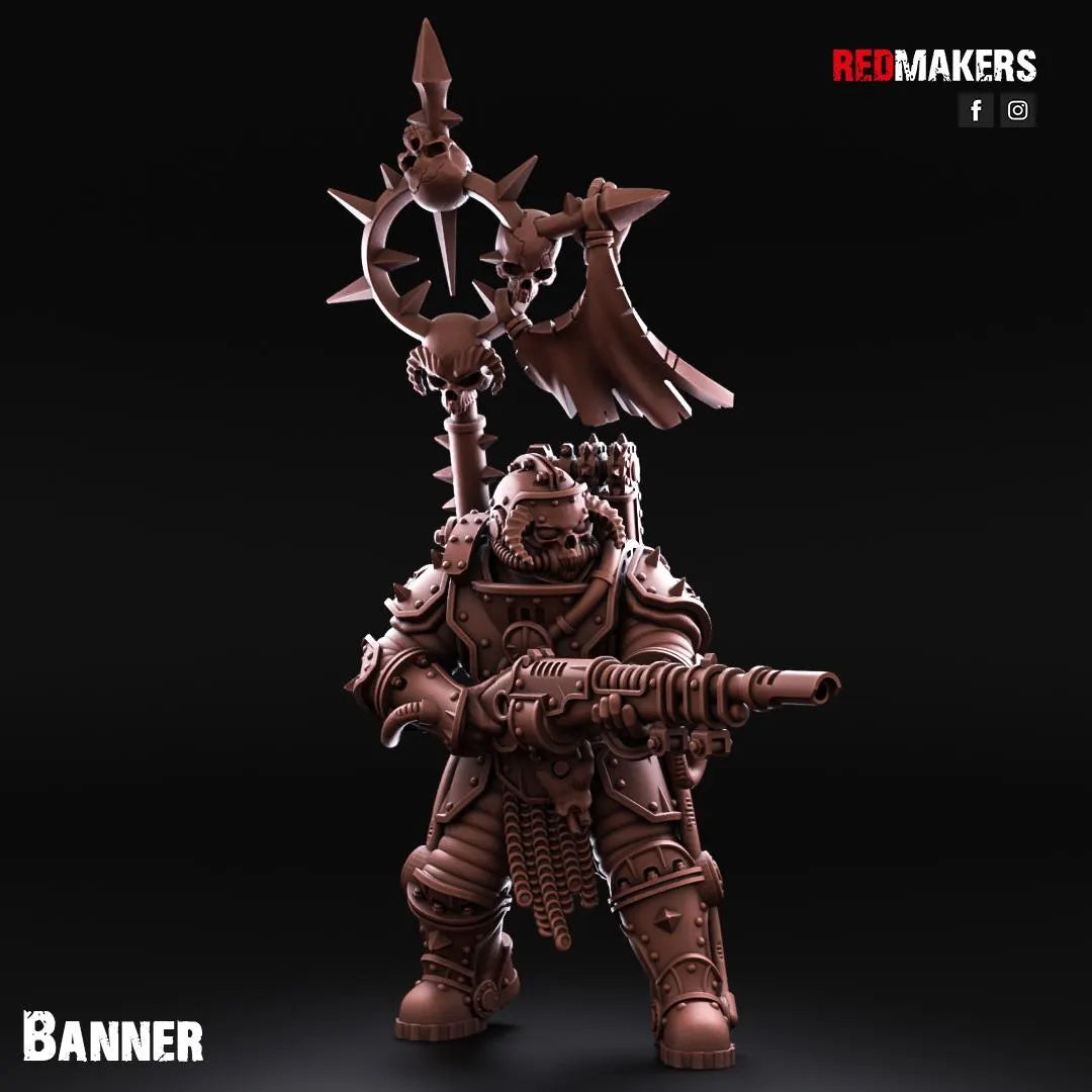 Red Makers - Renegade Solar Guard x10 - Heretics (Custom Order)