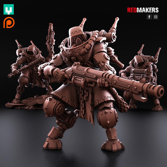 Red Makers Tech Rangers – Omniforge x10 (Custom Order) - product image 2 of 8
