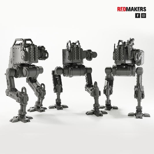 Red Makers Imperial Force Light Mech (Custom Order) - product image 2 of 4