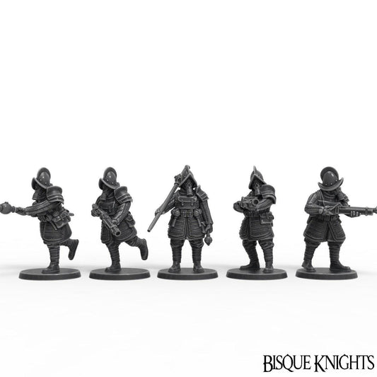 Saint Decent Mage Hunters w/Matchlocks x12 - Trench Designer (Custom Order) - product image 2 of 3