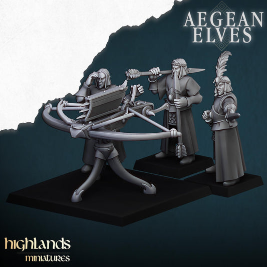 Highland Miniatures Aegean Elves Ballista - Fantasy / D&D (Custom Order) - product image 2 of 2
