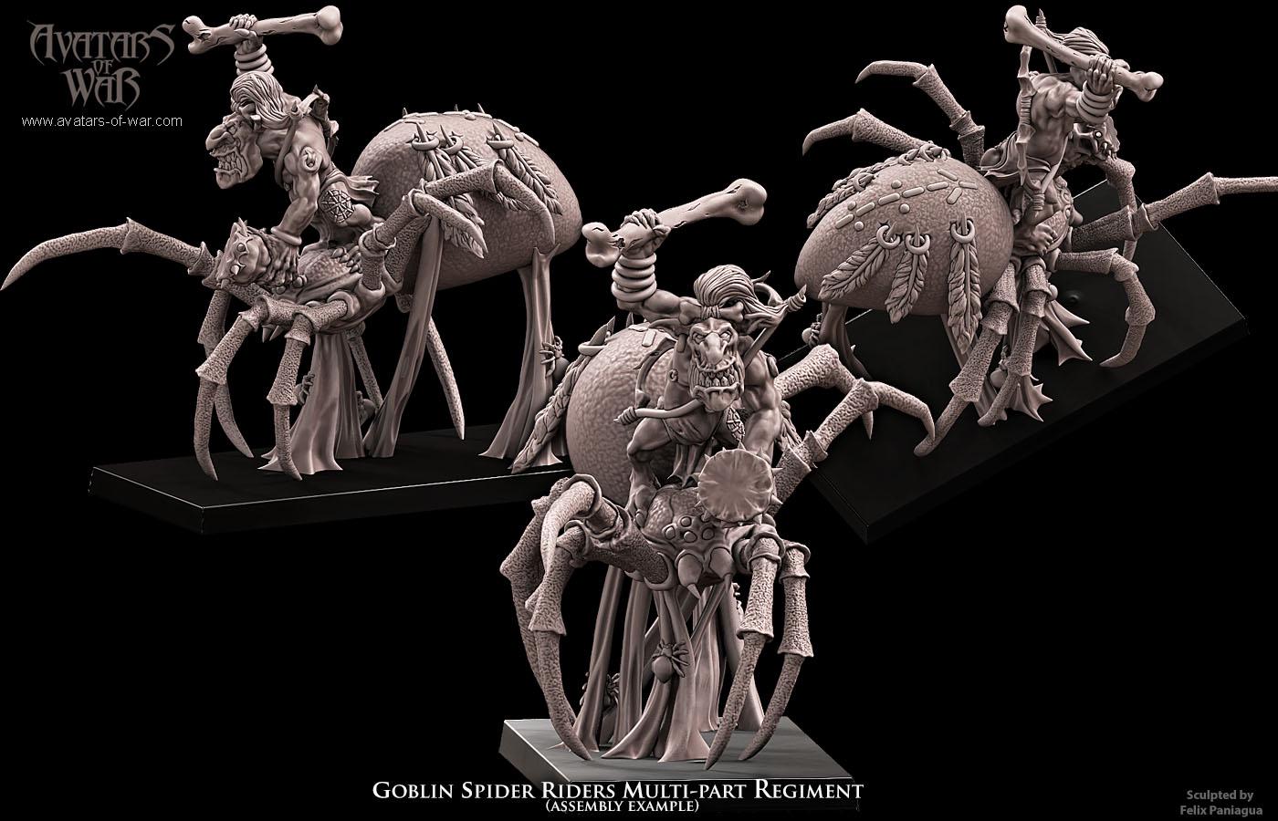 Avatars of War Goblin Spider Riders Regiment - Fantasy / D&D (Custom Order) - product image 10 of 10