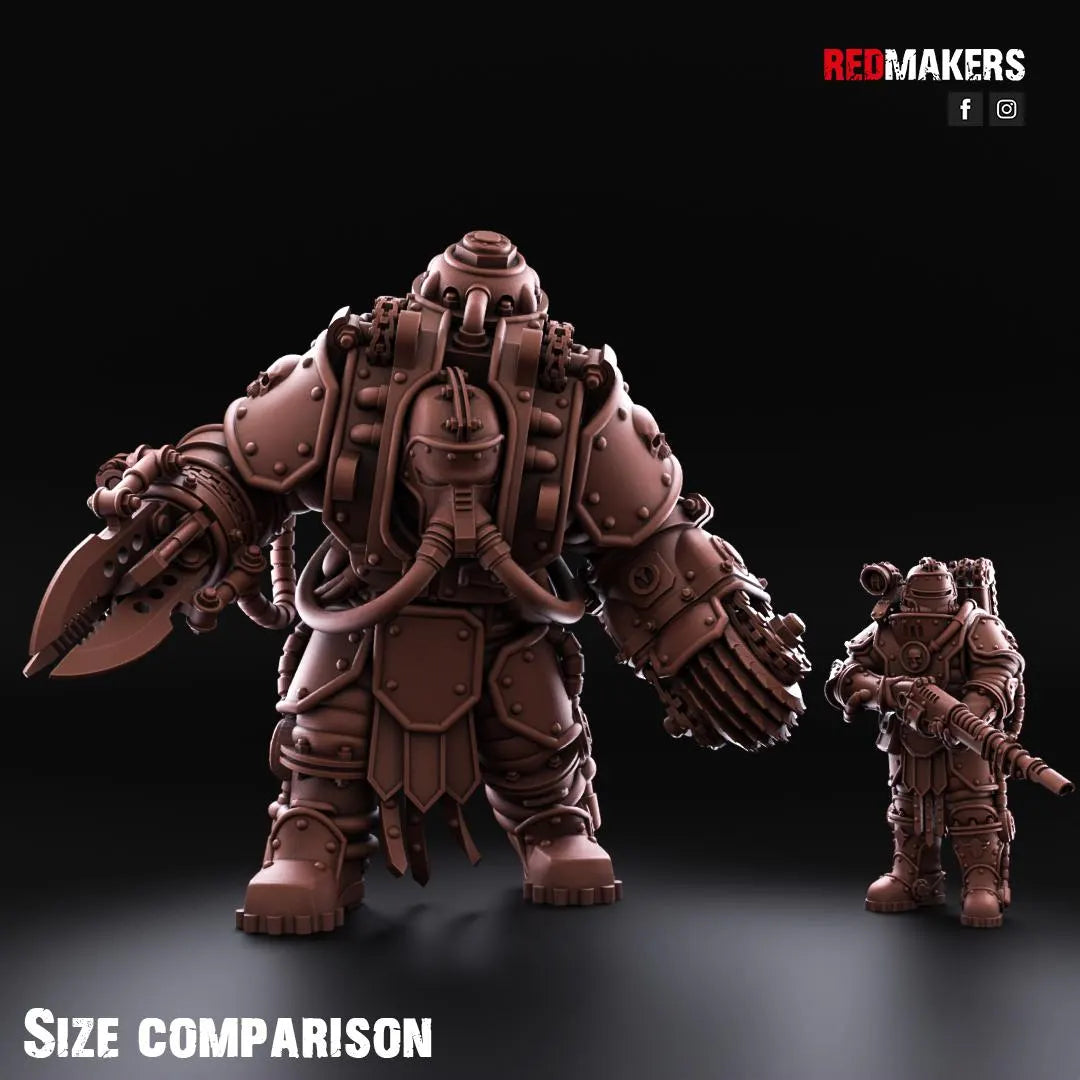 Red Makers - Abhuman Wardens x5 (Custom Order)