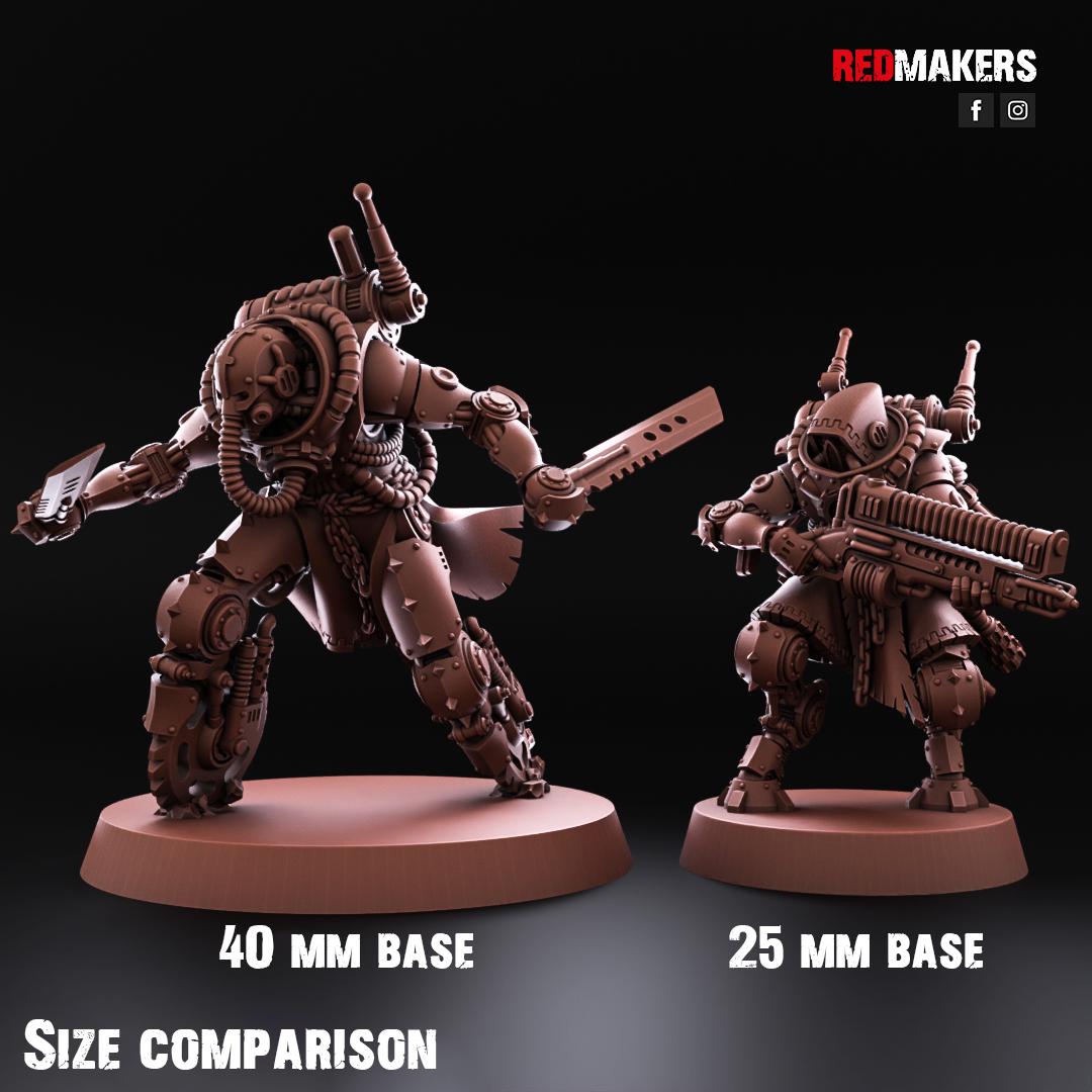 Red Makers Blade Reapers – Omniforge x5 (Custom Order) - product image 4 of 4
