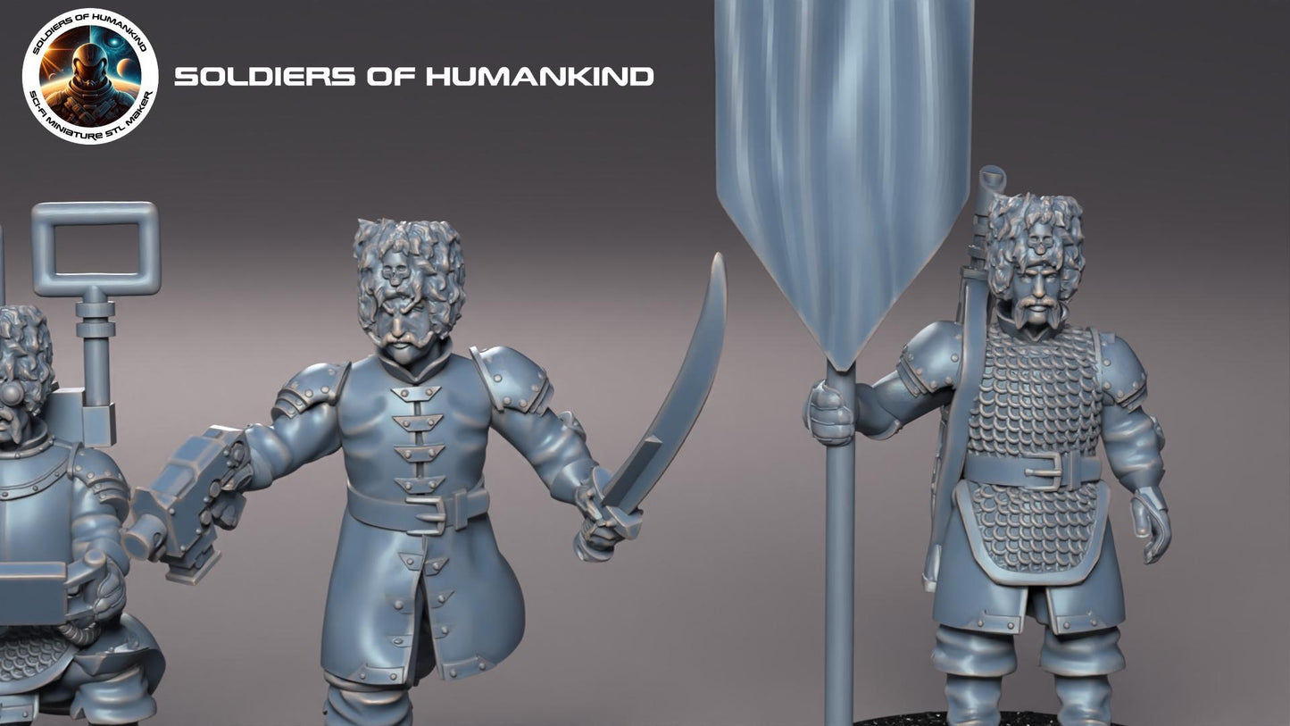 Soldiers of Humandkind Brothers of Yevrostoya Command Squad (Custom Order) - product image 3 of 3