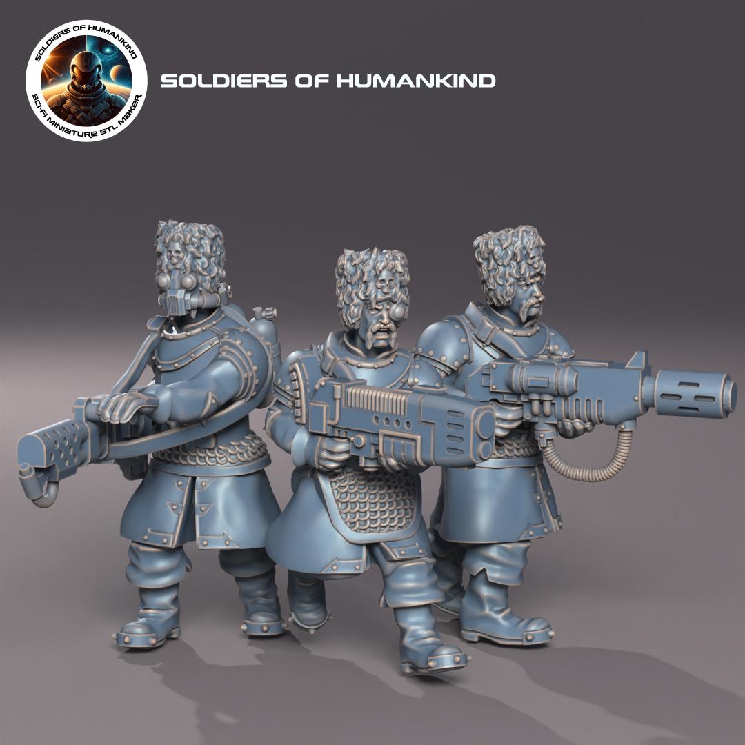 Soldiers of Humandkind Brothers of Yevrostoya Special Weapons (Custom Order) - product image