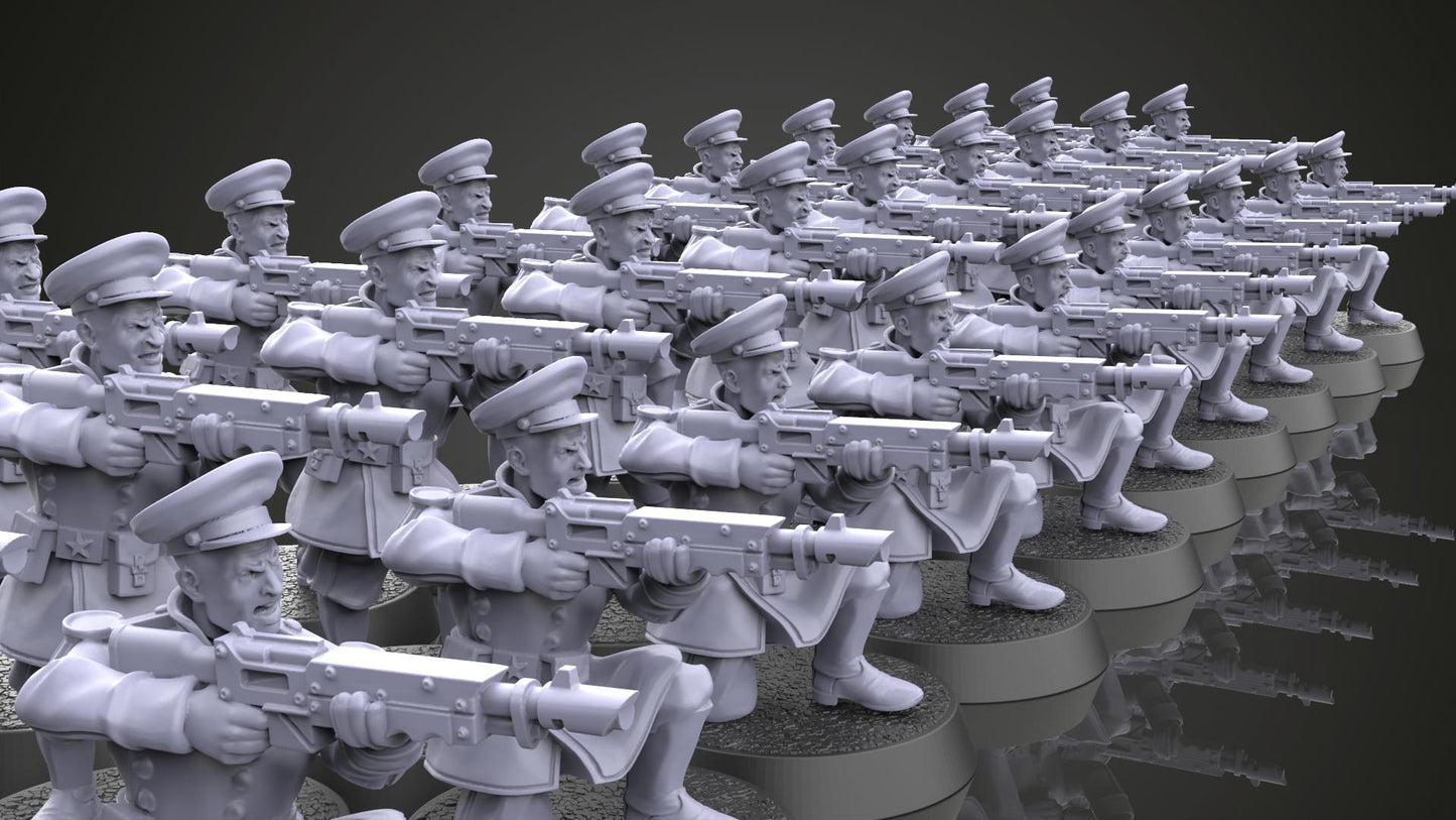 Soldiers of Humandkind Parade Uniform Troops (Custom Order) - product image 6 of 6