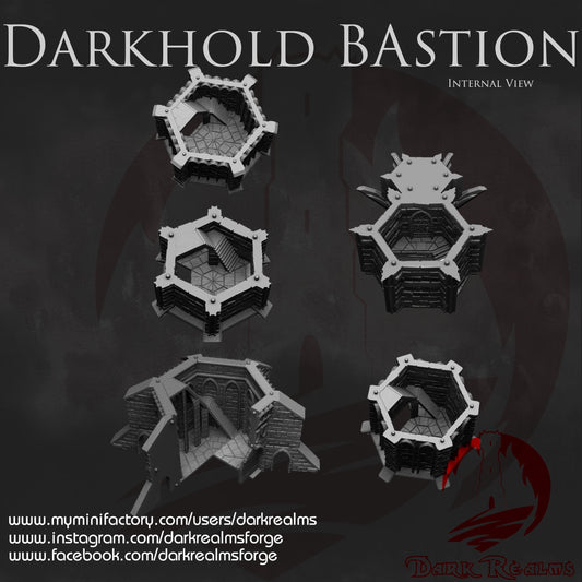 Dark Realms Darkhold Bastion - Darkhold Bastion - Printed on FDM Bambu Lab X1 Carbon (Custom Order) - product image 2 of 2