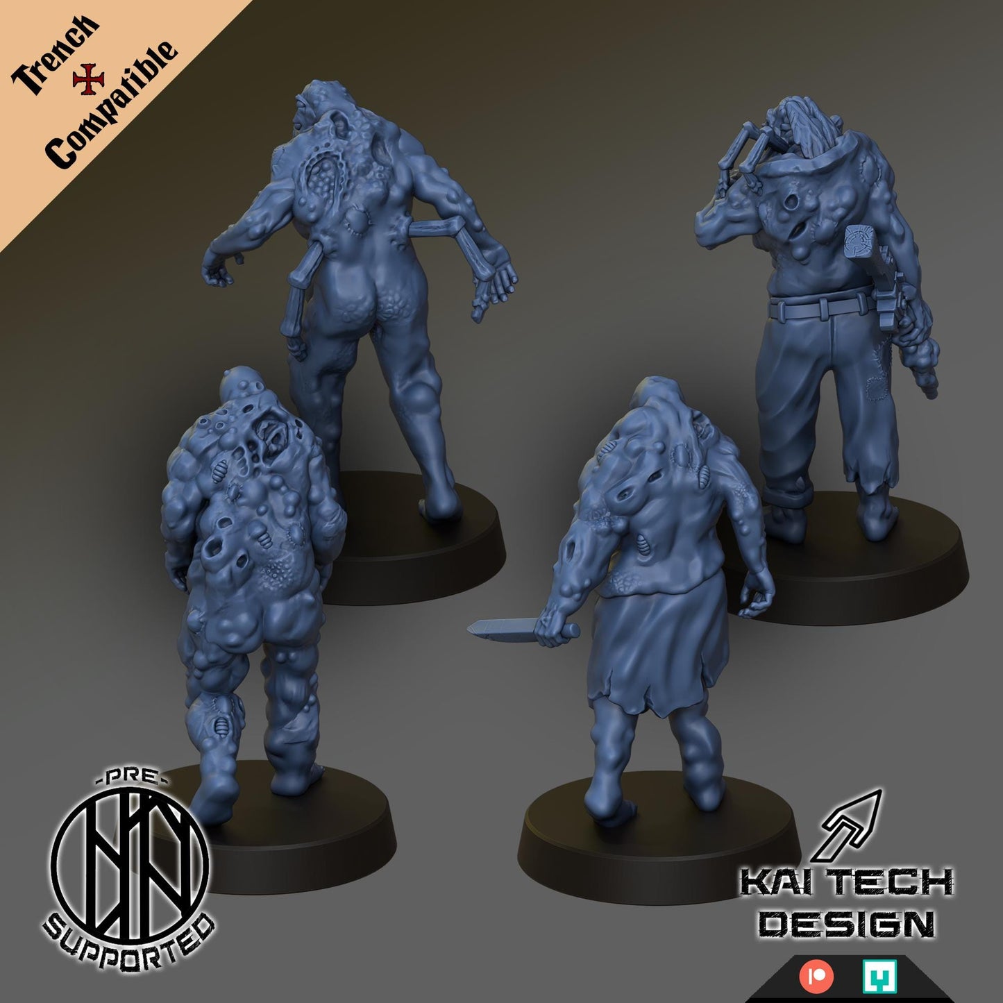 Kaitech Grail Thralls - Trench Compatible (Custom Order) - product image 2 of 2