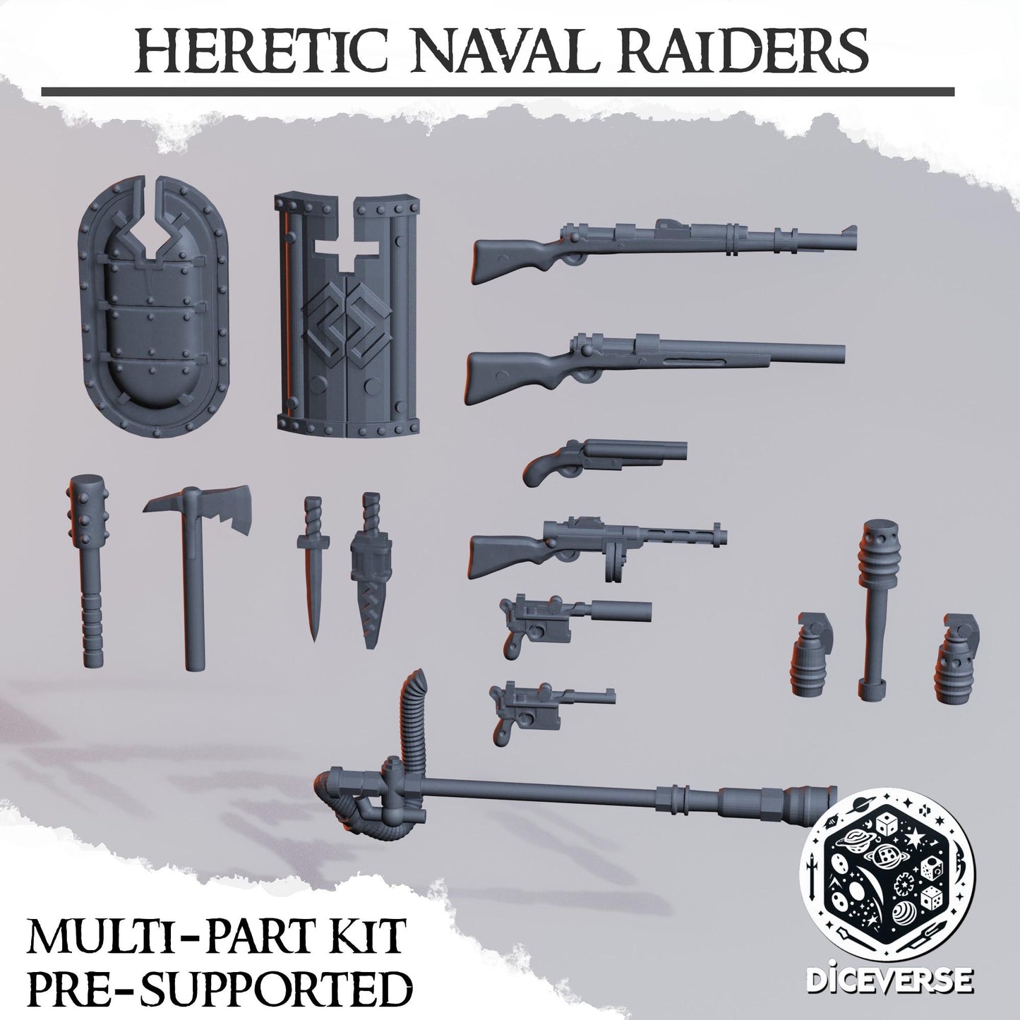 Diceverse Heretic Naval Raiders - Trench Compatible (Custom Order) - product image 6 of 6