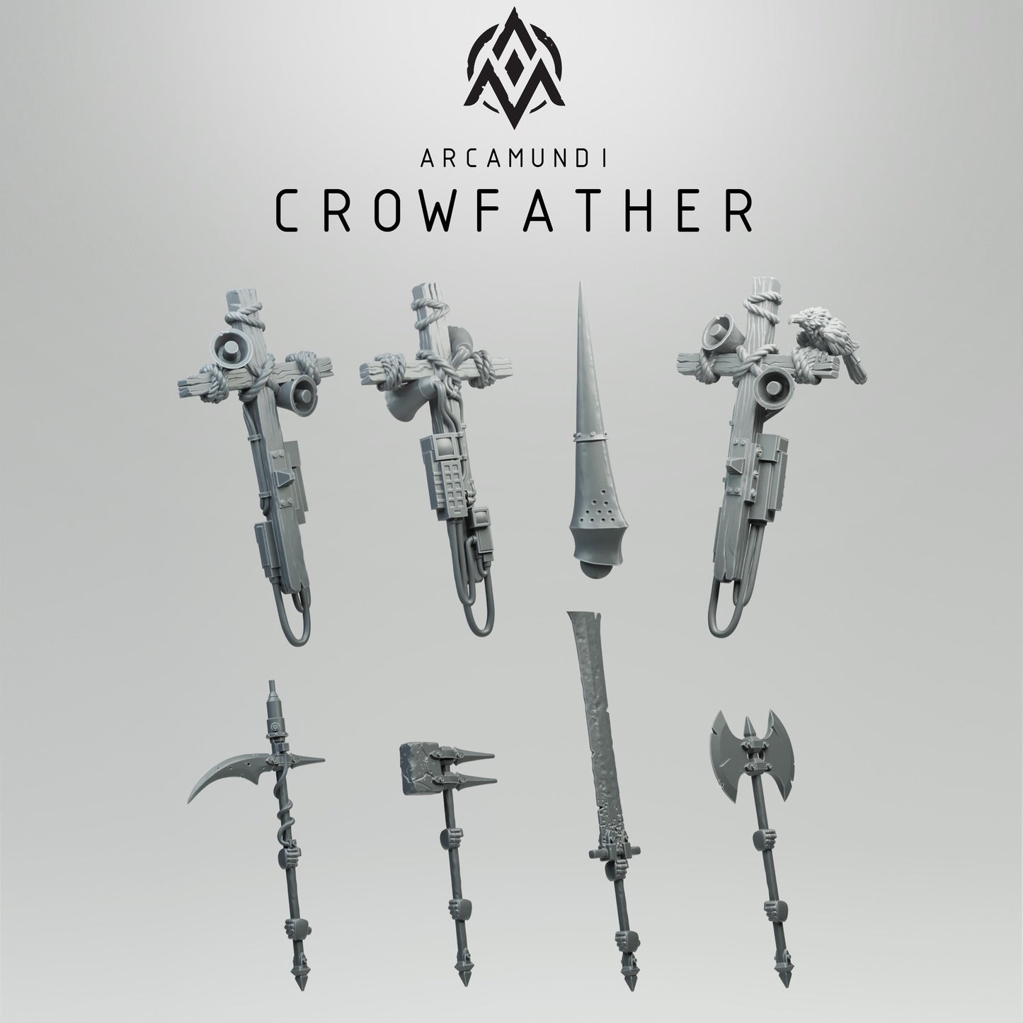 Arcamundi The Crowfather Prophet of War - Trench Compatible (Custom Order) - product image 2 of 2