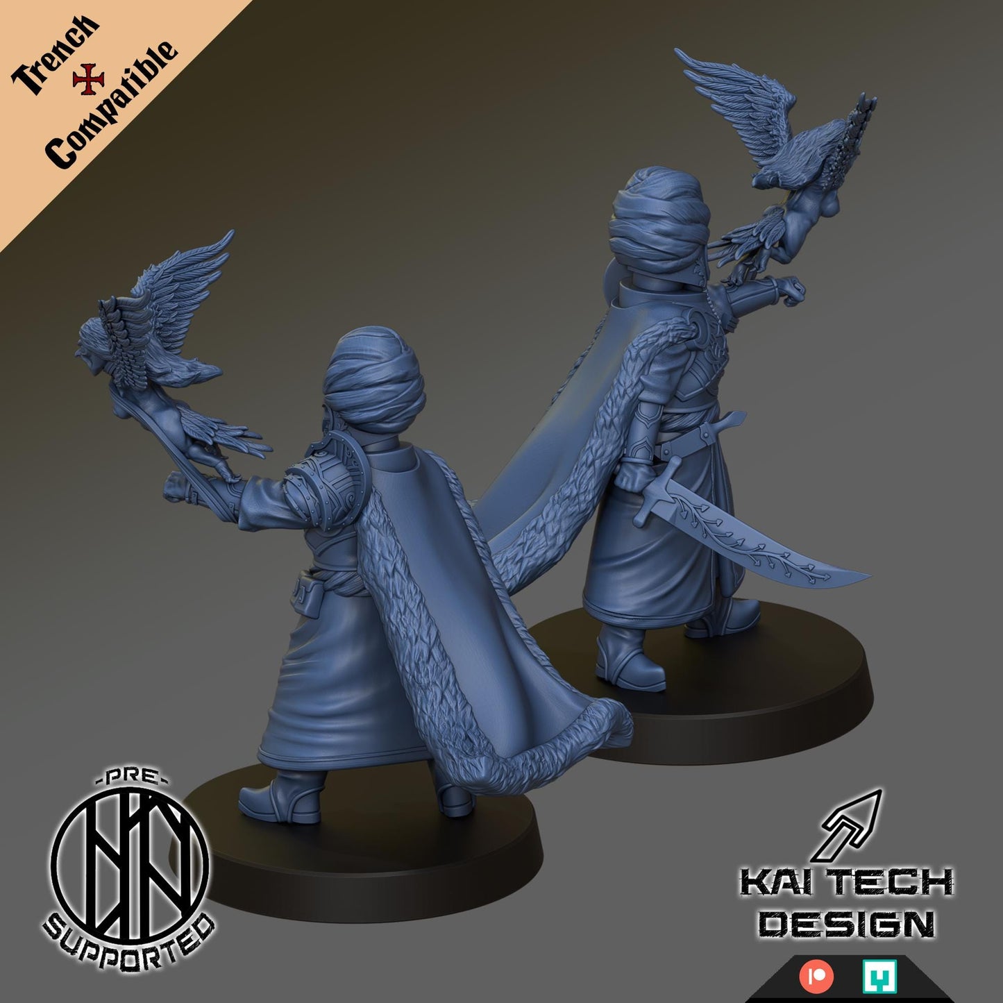 Kaitech Sultanate Captain - Trench Compatible (Custom Order) - product image 2 of 2