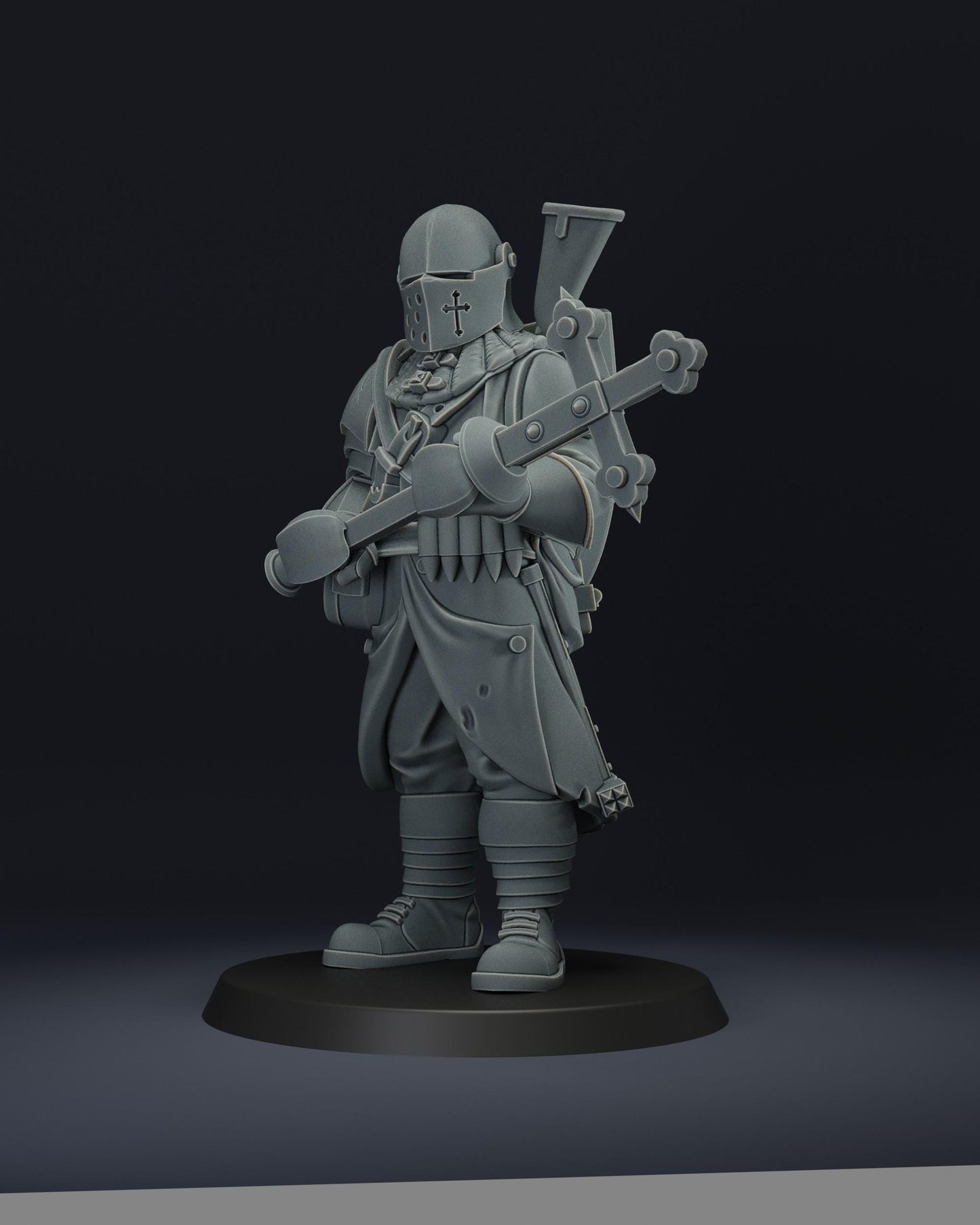 JK Remo Trench Soldier with Cross-Maul - Trench Compatible (Custom Order) - product image 2 of 2