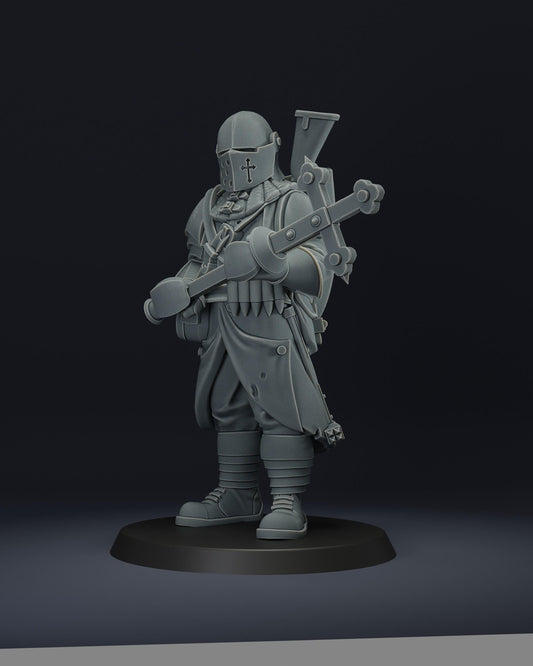 JK Remo Trench Soldier with Cross-Maul - Trench Compatible (Custom Order) - product image 2 of 2