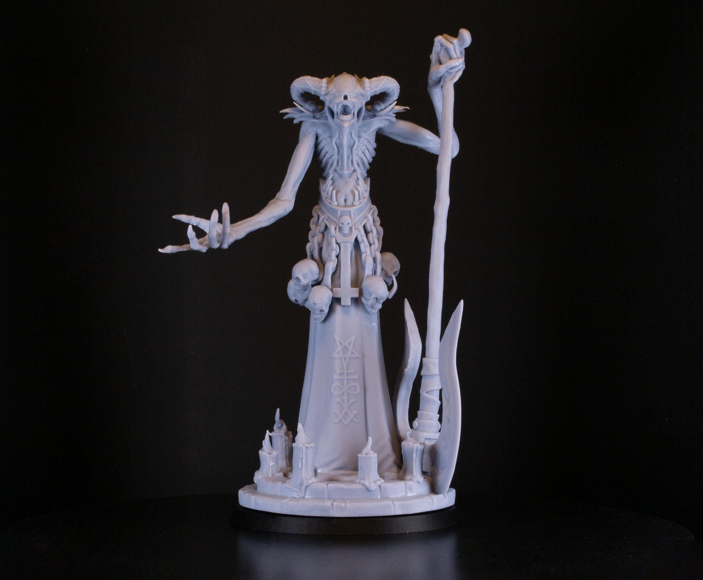 Crab Miniatures Necromancer - Trench Compatible (Custom Order) - product image 2 of 2