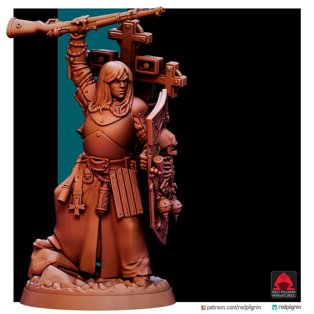 Trench Prophet Trench Crusade Compatible (Custom Order) - product image 6 of 6