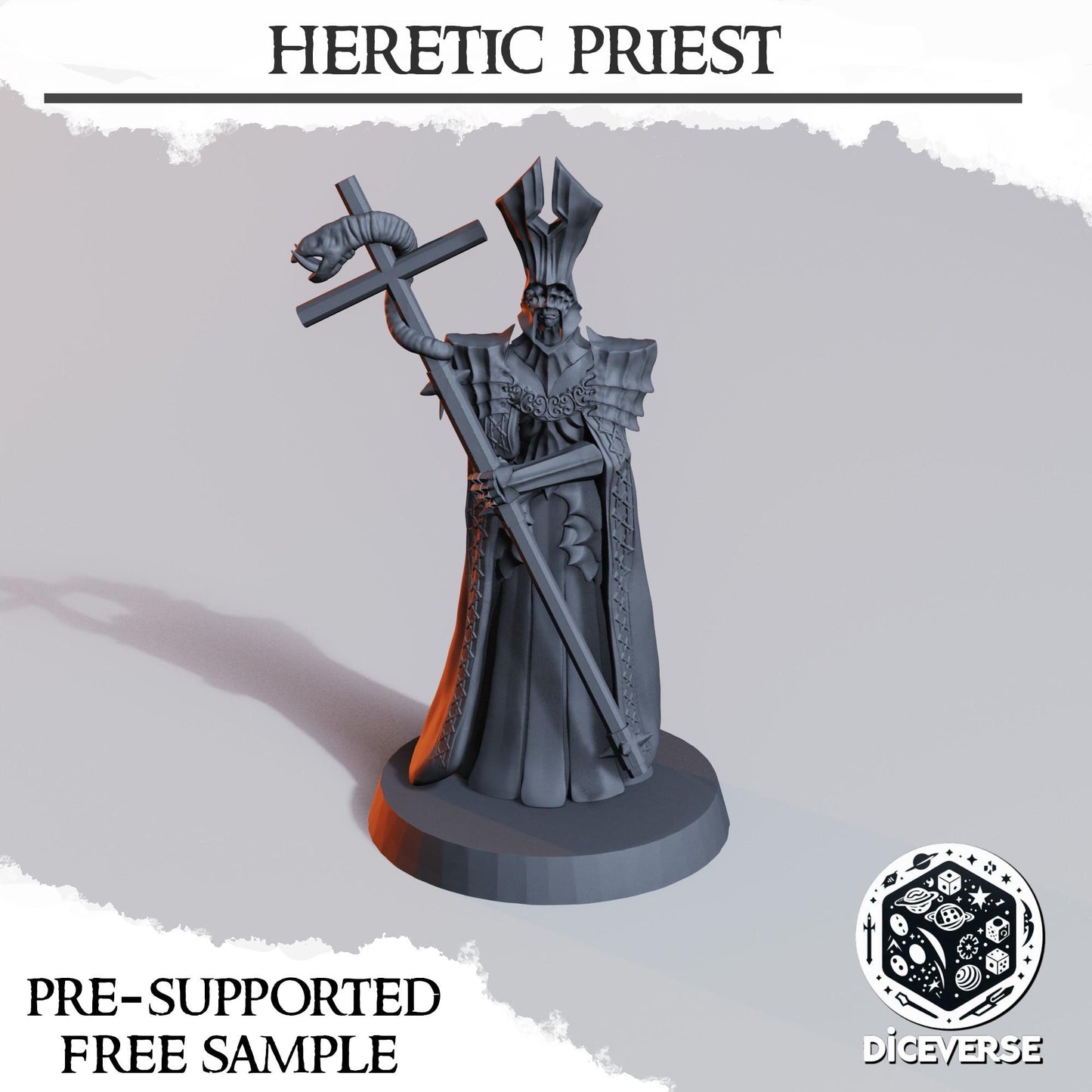 Diceverse Heretic Priest - Trench Compatible (Custom Order) - product image
