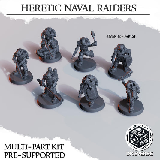Diceverse Heretic Naval Raiders - Trench Compatible (Custom Order) - product image 2 of 6