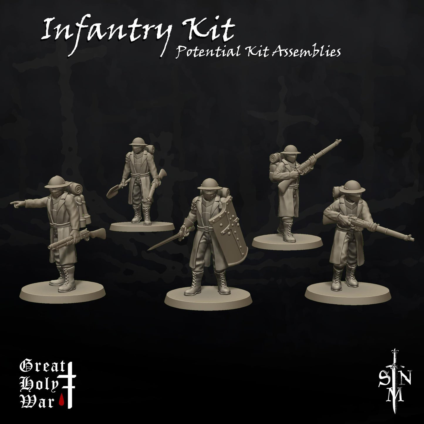 SNM Infantry Kit - Trench Compatible (Custom Order) - product image 3 of 3