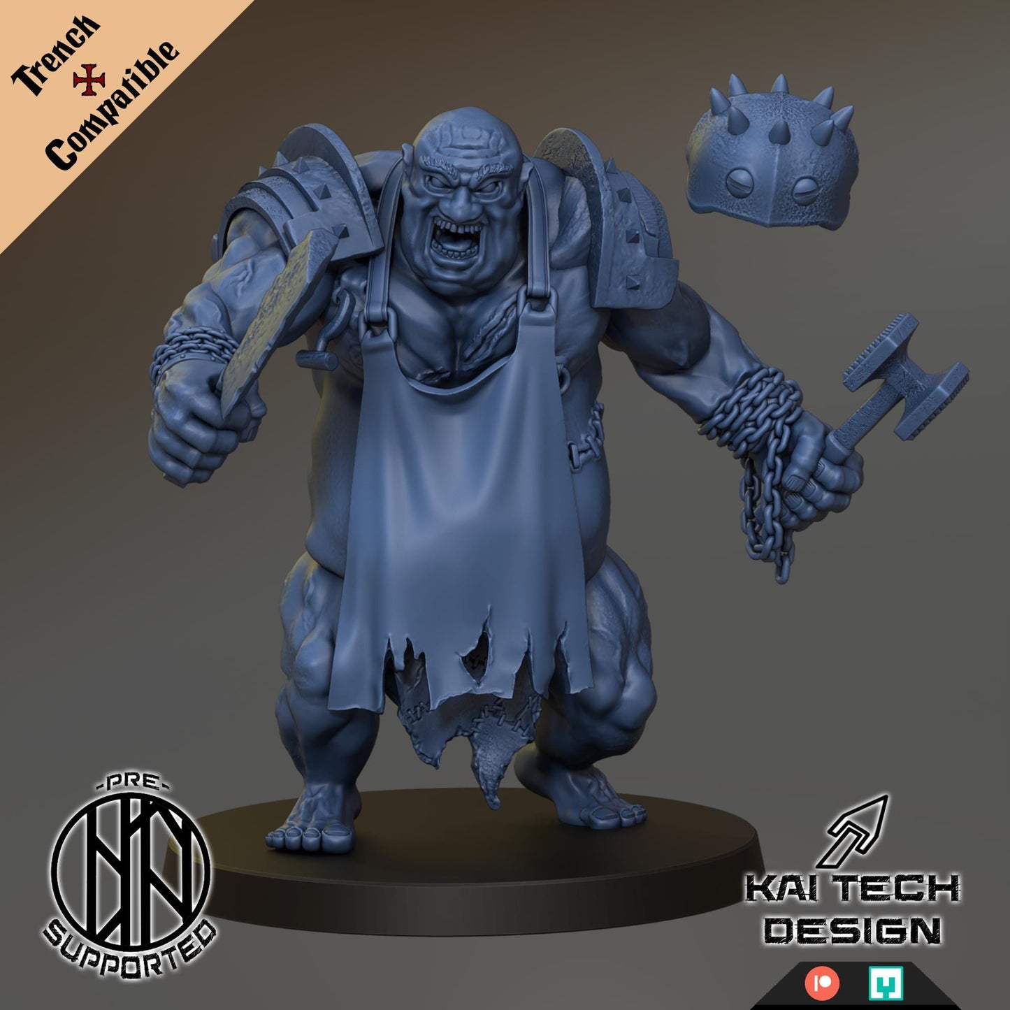Kaitech Sin Butcher - Trench Compatible (Custom Order) - product image 3 of 3